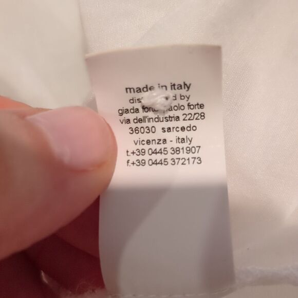 Giada Forte white cotton blouse - Picture 6 of 9